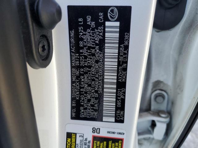2024 LEXUS ES 300H BA 58ADA1C1XRU054067