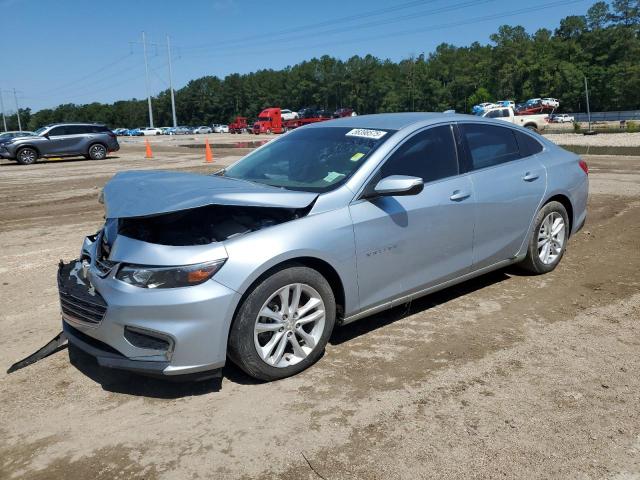 CHEVROLET MALIBU LT 2017 silver  gas 1G1ZE5STXHF179517 photo #1