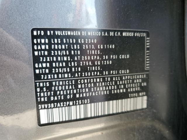 2023 VOLKSWAGEN TIGUAN SE - 3VV3B7AX2PM125103