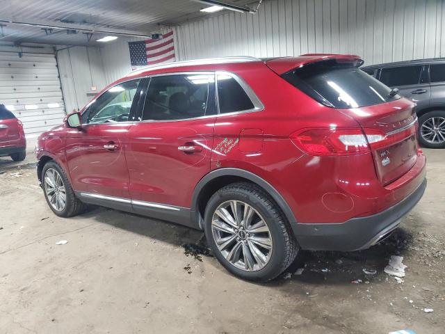 Vin: 2lmtj8lp1gbl37738, lot: 55733865, lincoln mkx reserve 20162