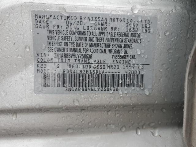 2020 NISSAN SENTRA S - 3N1AB8BV6LY258638