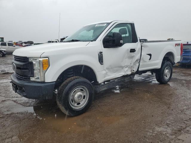 FORD F250 SUPER 2017 white pickup gas 1FDBF2B67HEB80026 photo #1