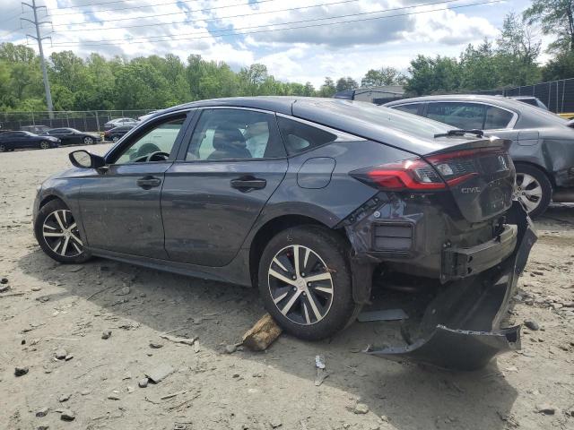 Vin: 19xfl2h52re017237, lot: 56076635, honda civic lx 20242