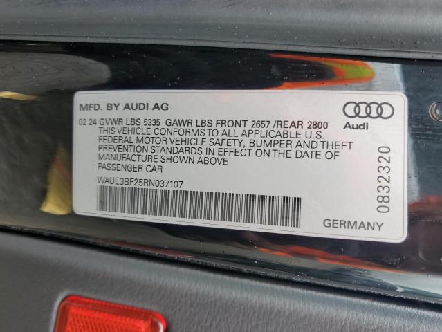 2024 AUDI A6 PREMIUM - WAUE3BF25RN037107