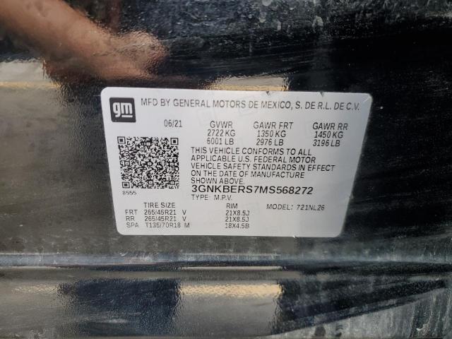 2021 CHEVROLET BLAZER RS 3GNKBERS7MS568272