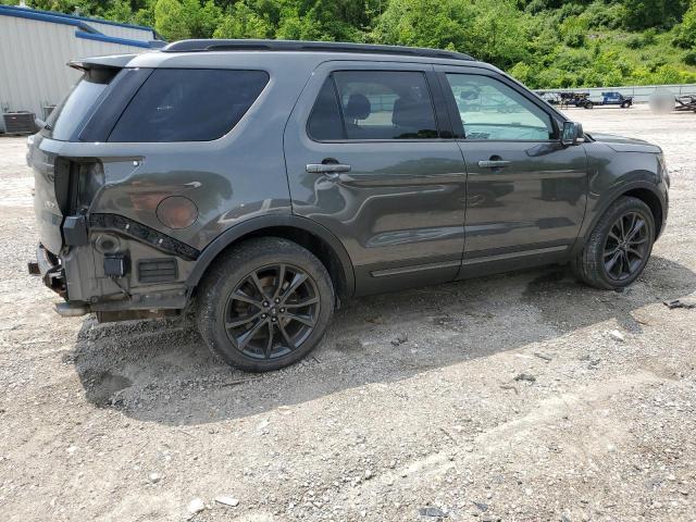Vin: 1fm5k8d82hgc83661, lot: 57153615, ford explorer xlt 20173