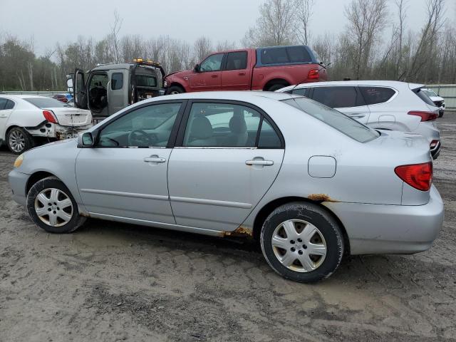 TOYOTA COROLLA CE 2005 silver  gas 2T1BR32E85C333469 photo #3