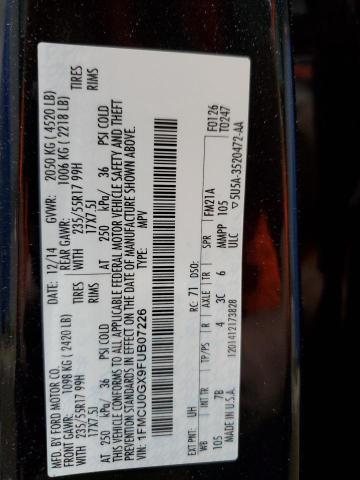 2015 FORD ESCAPE SE - 1FMCU0GX9FUB07226