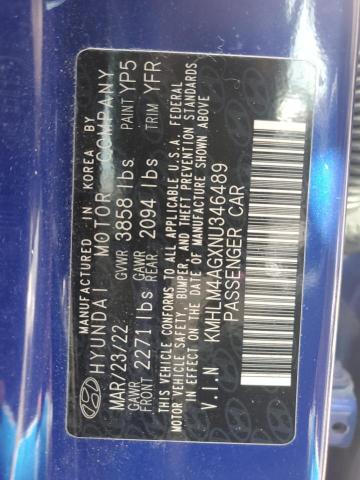 2022 HYUNDAI ELANTRA SE - KMHLM4AGXNU346489