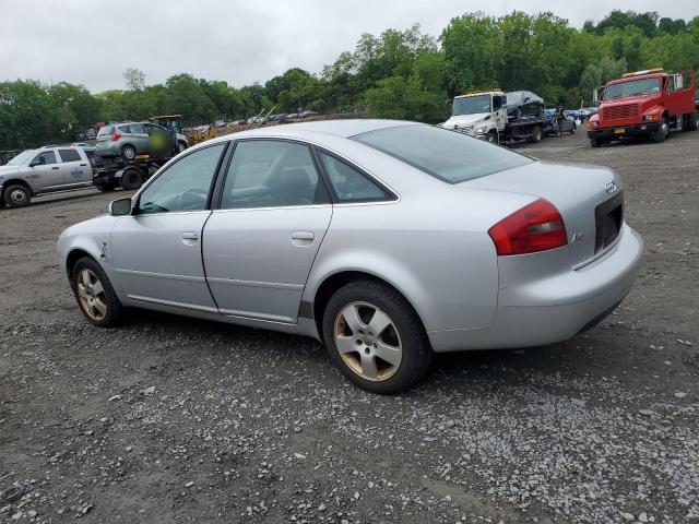 AUDI A6 2.7T QU 2001 silver sedan 4d gas WAUED64BX1N099176 photo #3