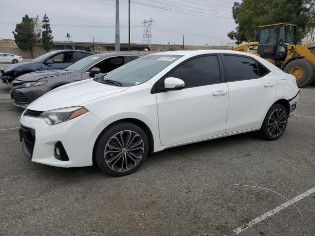 TOYOTA COROLLA L 2016 white  gas 5YFBURHEXGP530459 photo #1