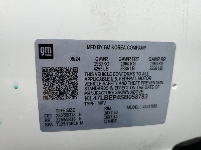 2025 BUICK ENVISTA SP KL47LBEP4SB058783