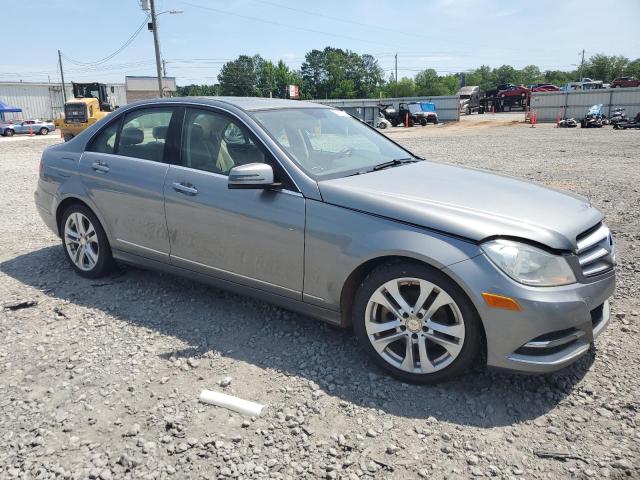 Vin: wddgf4hb7dr282607, lot: 57677125, mercedes-benz c-class 250 20134