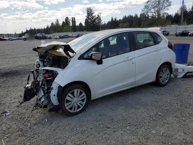 HONDA FIT LX 2016 white  gas JHMGK5H5XGX027499 photo #1