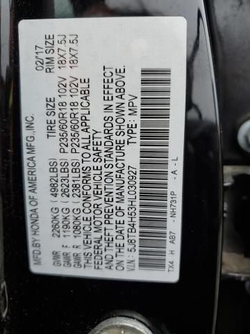 2017 ACURA RDX TECHNO 5J8TB4H53HL030927