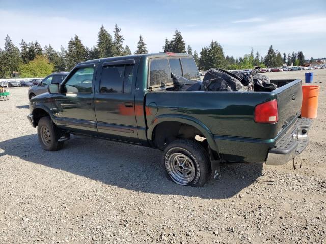 CHEVROLET S TRUCK S1 2001 green  gas 1GCDT13W41K206491 photo #3