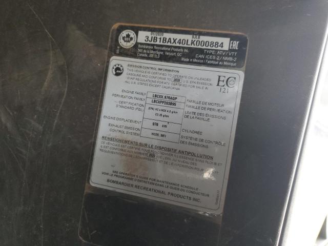 2020 CAN-AM MAVERICK S - 3JB1BAX40LK000884