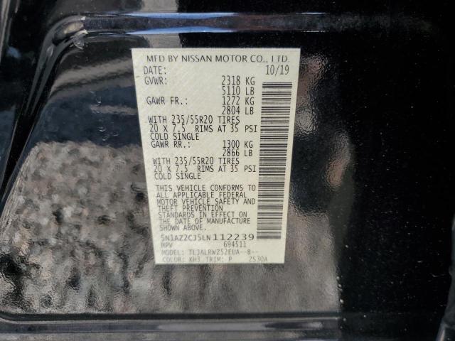 2020 NISSAN MURANO SL 5N1AZ2CJ5LN112239