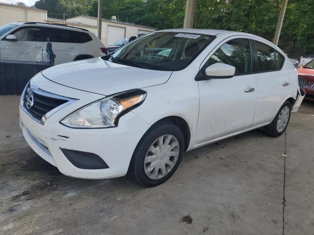 NISSAN VERSA S 2019 white  gas 3N1CN7AP2KL832080 photo #1