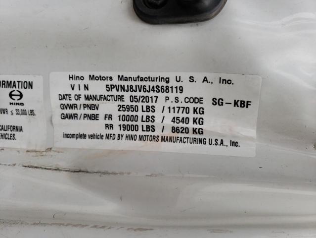 2018 HINO 258/268 #3281570398