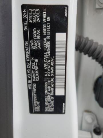 2015 VOLVO V60 PREMIE YV1612SB2F1197350