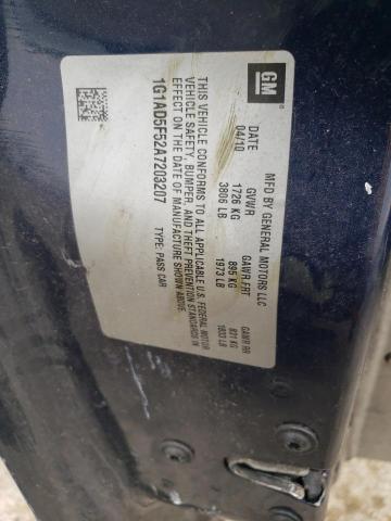 2010 CHEVROLET COBALT 1LT #3280539137