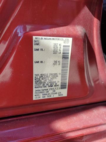 2017 NISSAN ALTIMA 2.5 - 1N4AL3APXHC205723