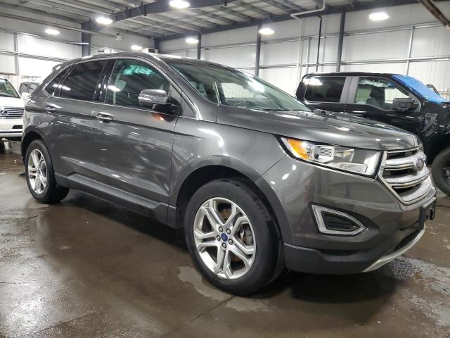 Vin: 2fmtk4k88fbb34579, lot: 58524355, ford edge titanium 20154