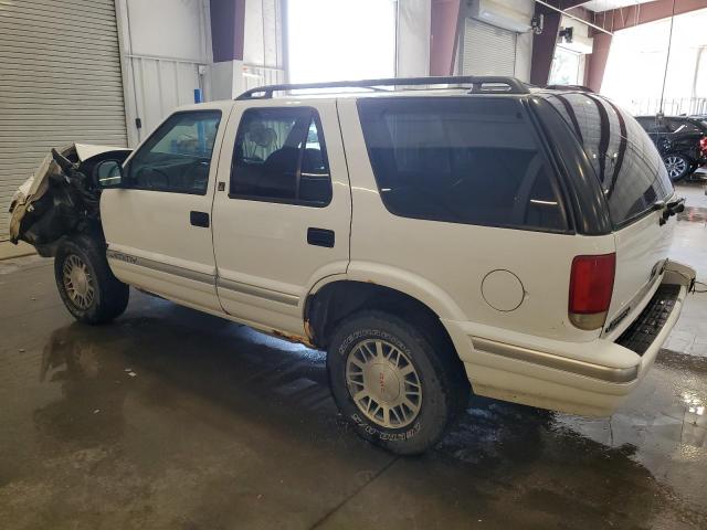GMC JIMMY 1997 white  gas 1GKDT13W8V2548861 photo #3