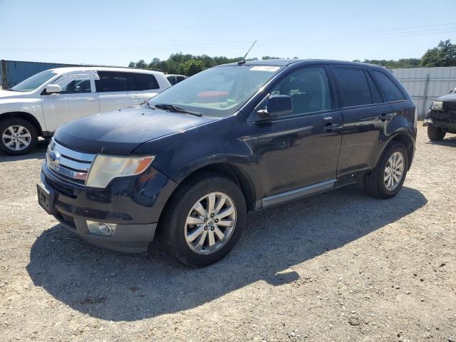 FORD EDGE SEL 2008 blue  gas 2FMDK38C68BA62164 photo #1