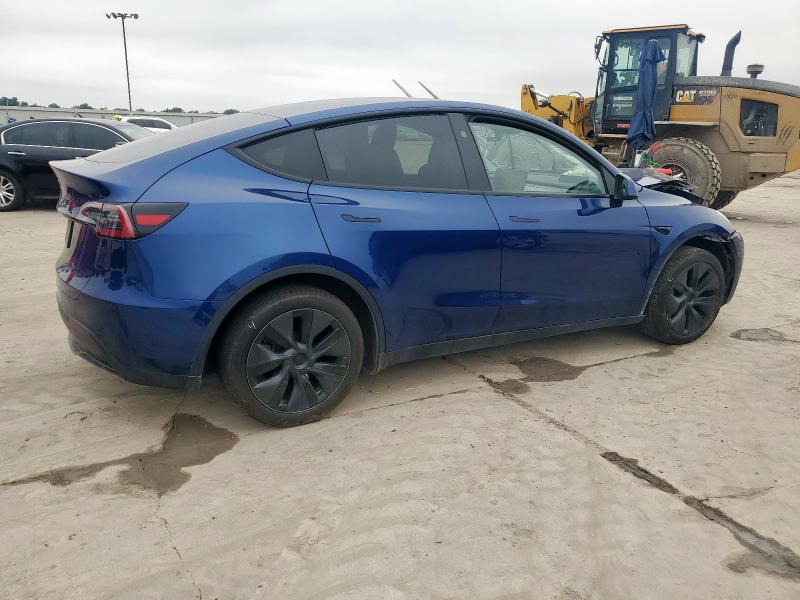 TESLA MODEL Y 2025 blue  electric 7SAYGDED8SA350000 photo #4