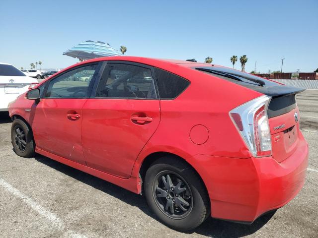 TOYOTA PRIUS 2015 red  hybrid engine JTDKN3DU2F0401521 photo #3
