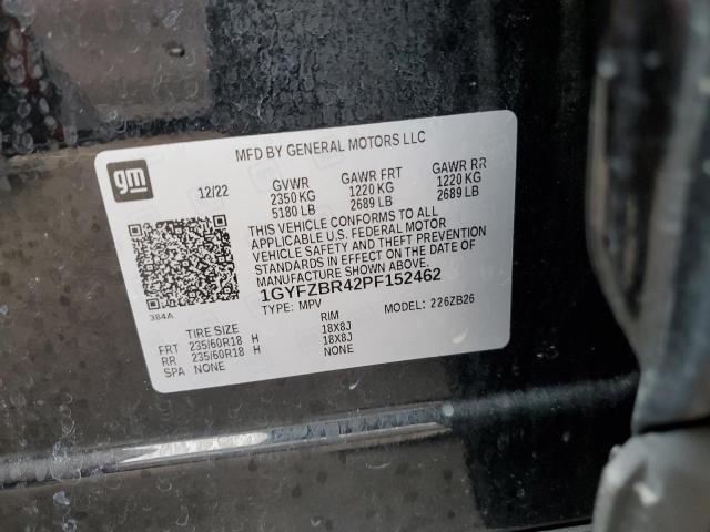 2023 CADILLAC XT4 LUXURY 1GYFZBR42PF152462