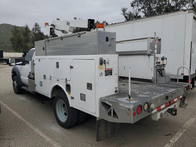 FORD F450 SUPER 2012 white  gas 1FDUF4GY8CEC51547 photo #3