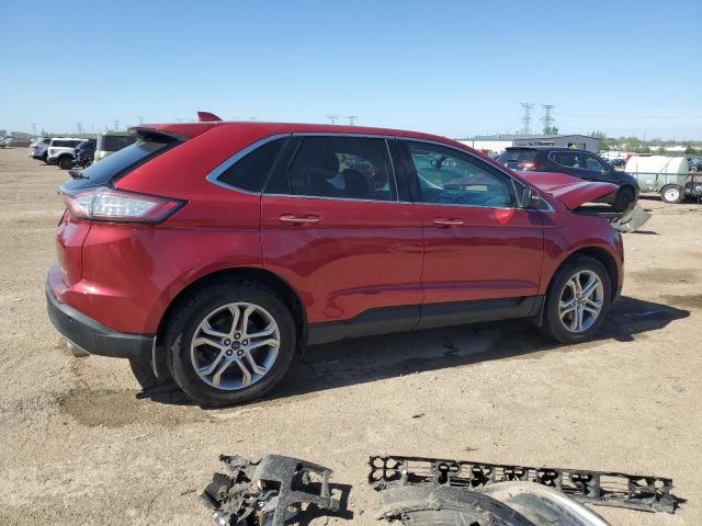 Vin: 2fmtk3k80fbb76738, lot: 56883875, ford edge titanium 20153