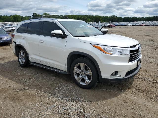Vin: 5tdykrfh4fs049755, lot: 58789995, toyota highlander limited 20154