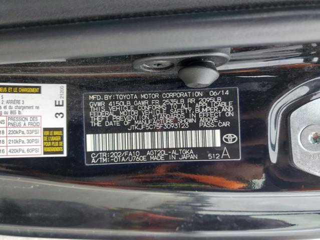 2015 TOYOTA SCION TC JTKJF5C75F3093123