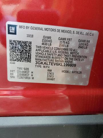 2019 GMC TERRAIN SL 3GKALTEV6KL199809