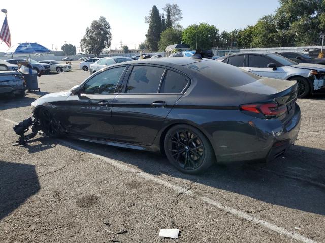 BMW M550XI 2022 black  gas WBA13BK03NCK95022 photo #3