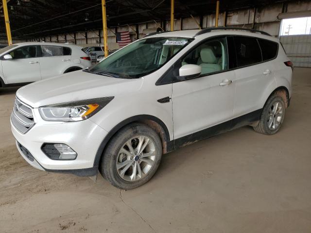 FORD ESCAPE SEL 2018 white  gas 1FMCU0HD3JUA20466 photo #1