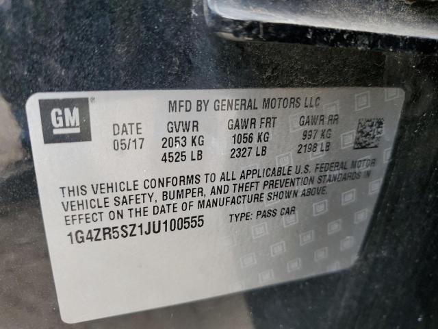 2018 BUICK LACROSSE P 1G4ZR5SZ1JU100555