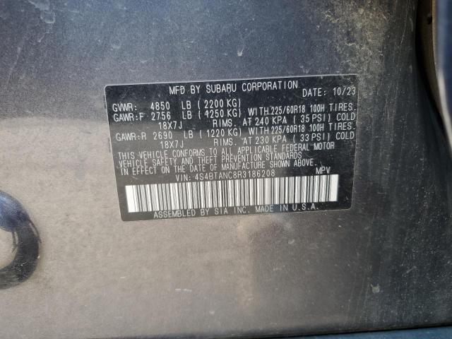 2024 SUBARU OUTBACK LI 4S4BTANC8R3186208
