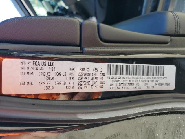 2019 JEEP GRAND CHER - 1C4RJFBG0KC788510