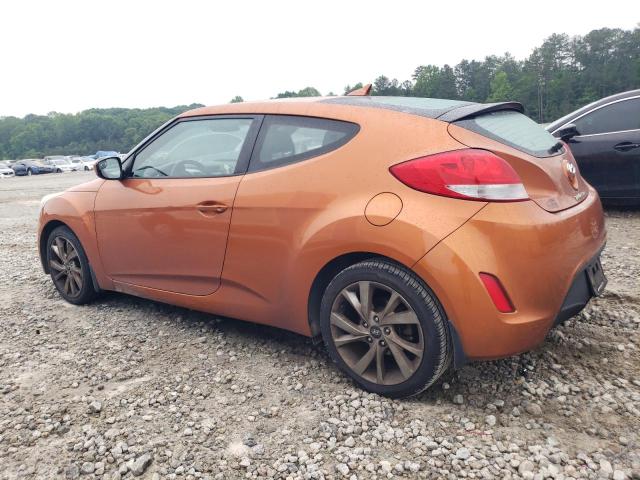 HYUNDAI VELOSTER 2016 orange  gas KMHTC6AD1GU280339 photo #3