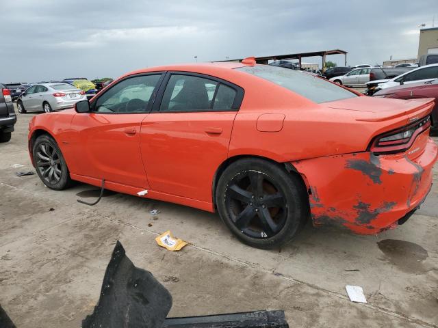 DODGE CHARGER R/ 2018 orange  gas 2C3CDXCT5JH125061 photo #3