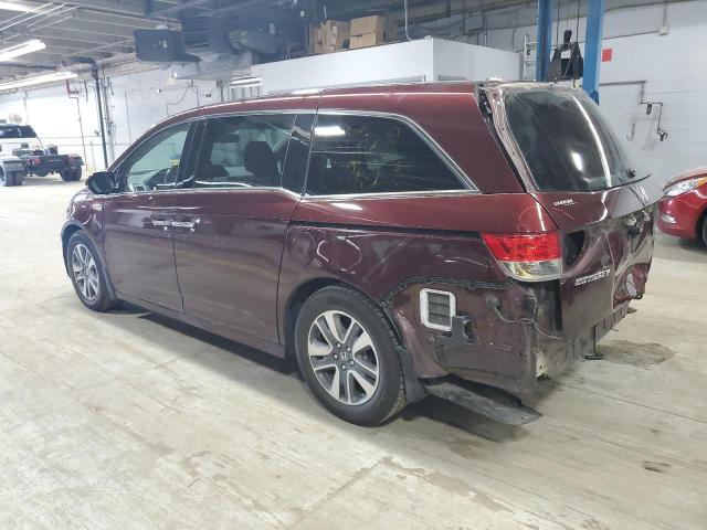 Vin: 5fnrl5h9xeb040805, lot: 56591635, honda odyssey touring 20142