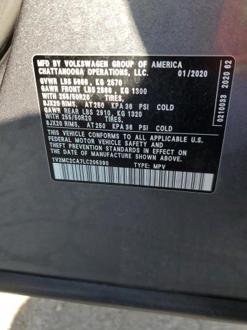 2020 VOLKSWAGEN ATLAS CROS 1V2MC2CA7LC205390