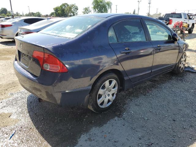 HONDA CIVIC LX 2008 blue  gas 2HGFA16568H533897 photo #4