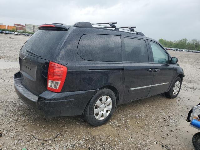 HYUNDAI ENTOURAGE 2007 black  gas KNDMC233776022658 photo #4