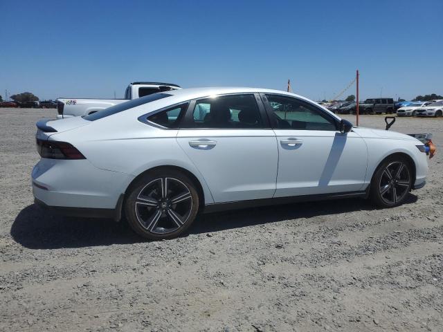 HONDA ACCORD HYB 2023 white  hybrid engine 1HGCY2F59PA038868 photo #4